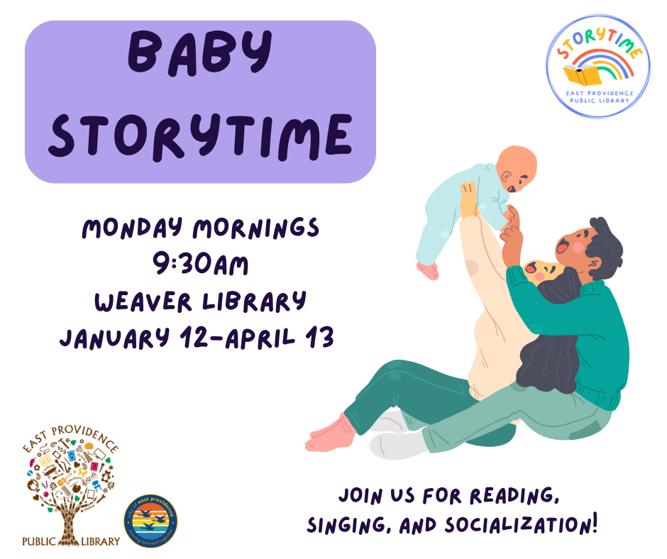 Baby storytime flyer