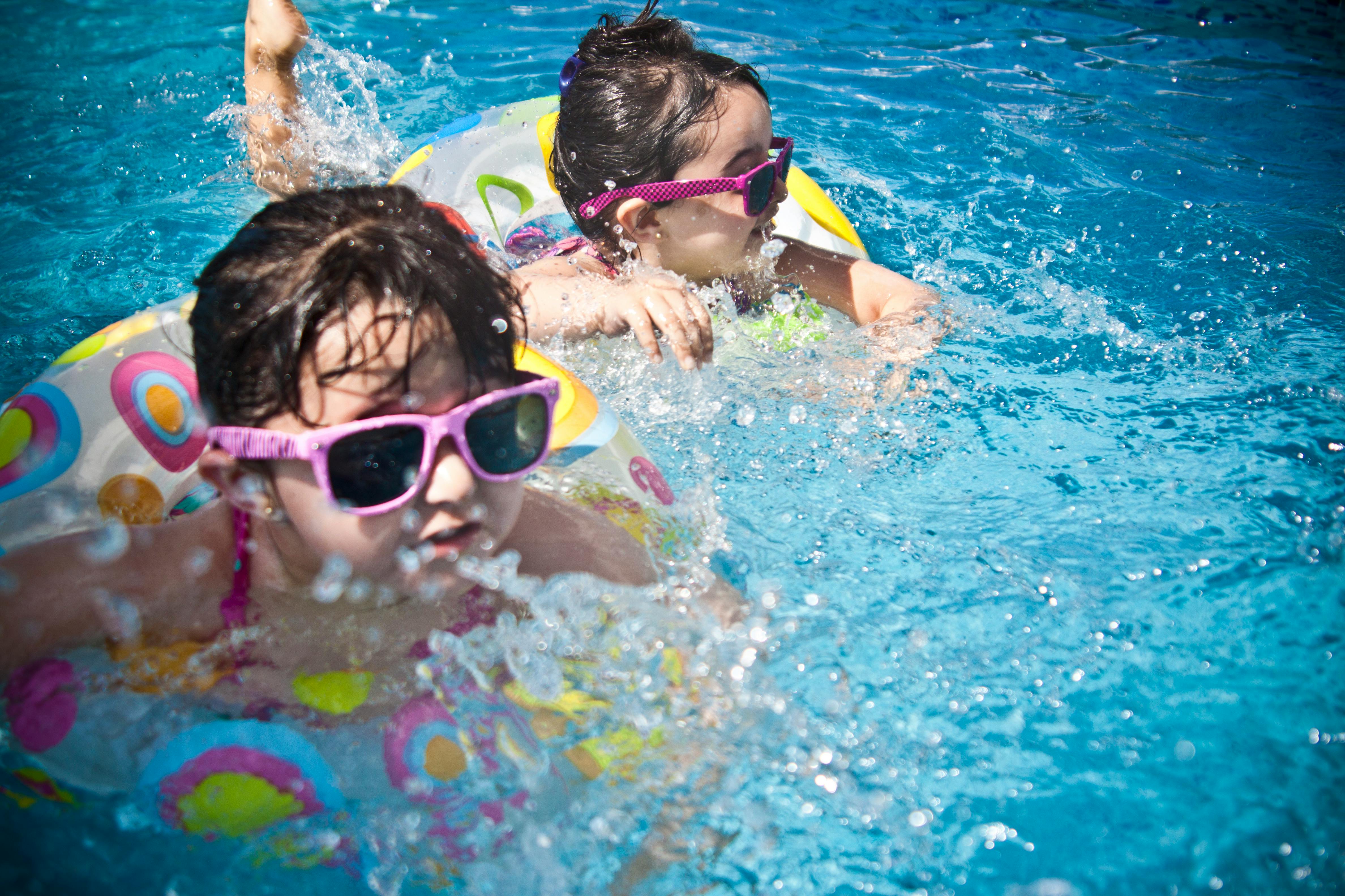 summer swimming photo