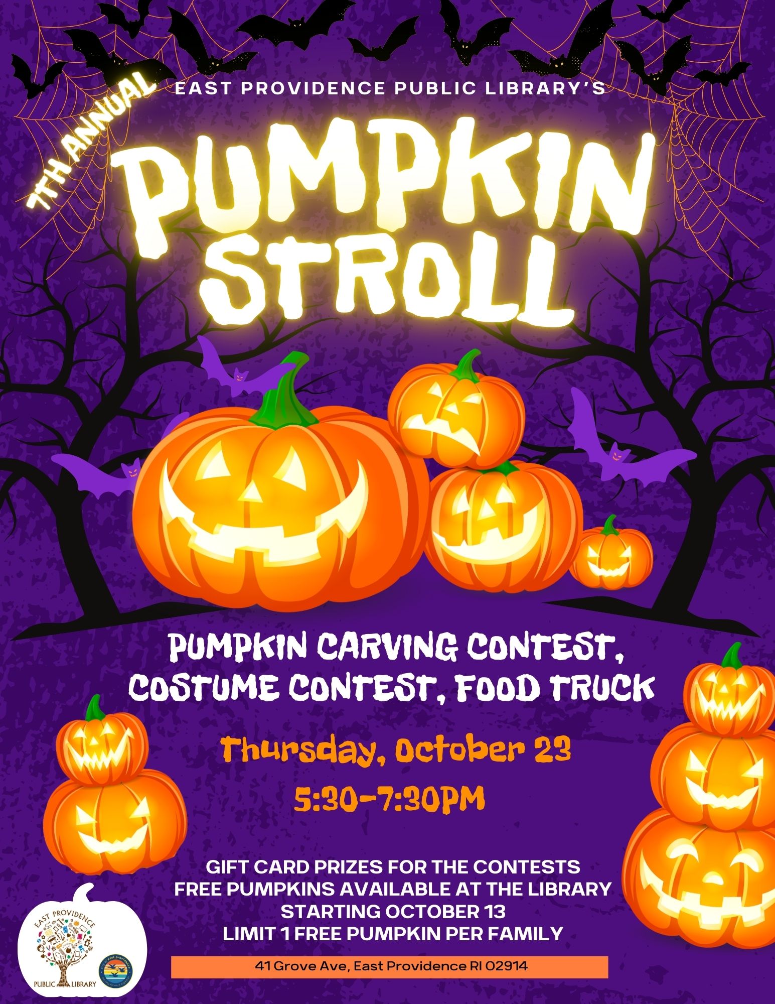 pumpkin stroll flyer