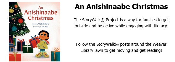 December storywalk book cover