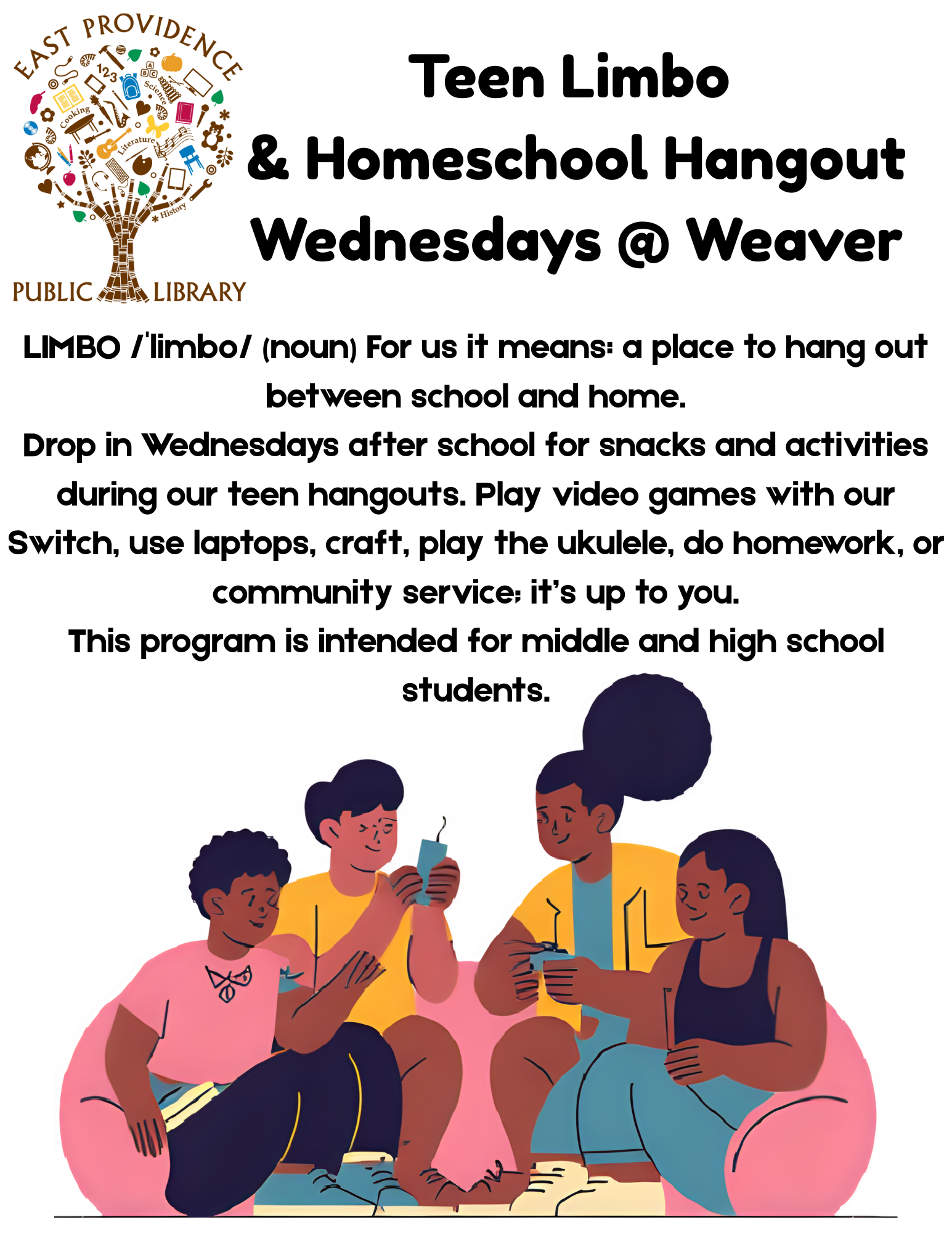 teen limbo flyer