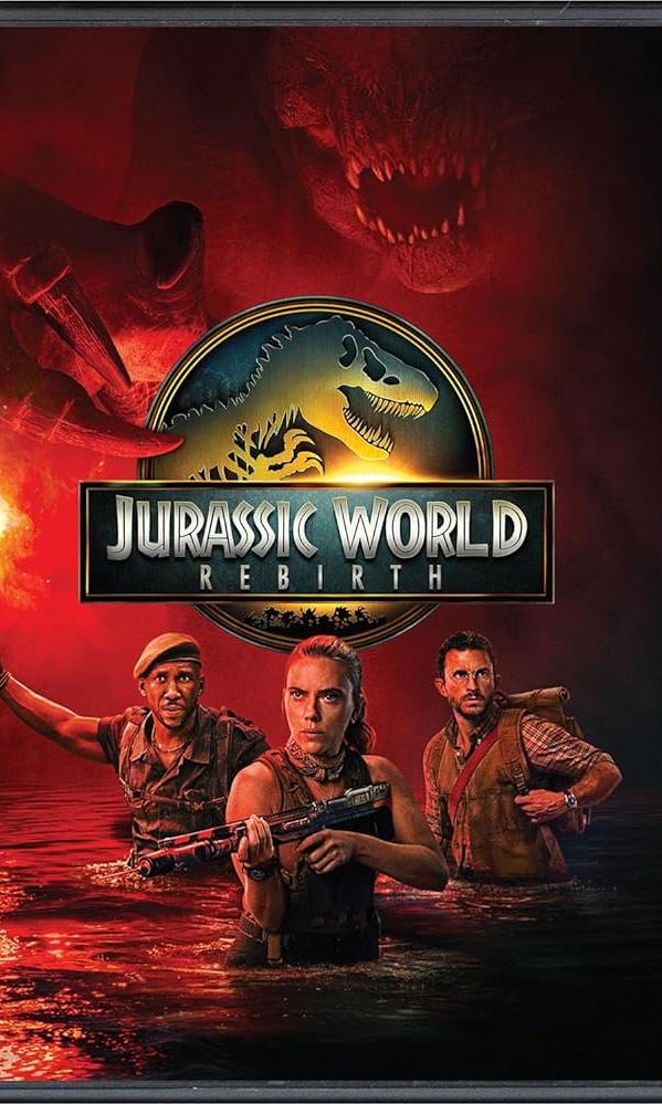 Jurassic World Rebirth DVD cover