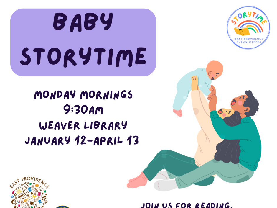 Baby storytime flyer