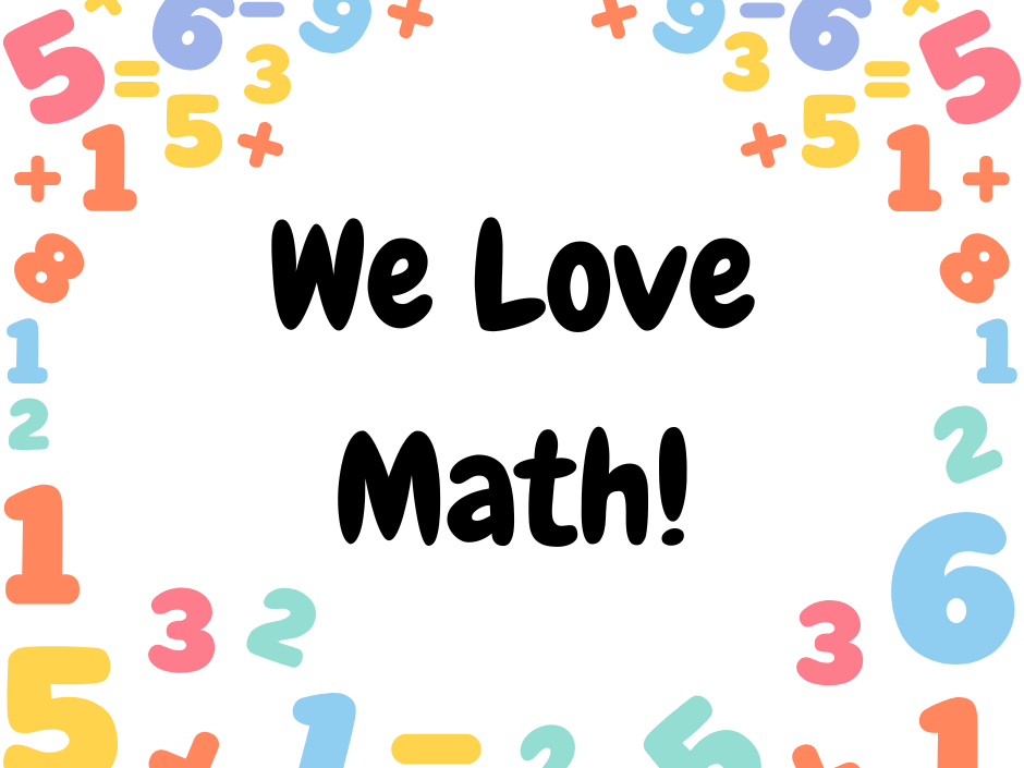 Imagine displaying we love math