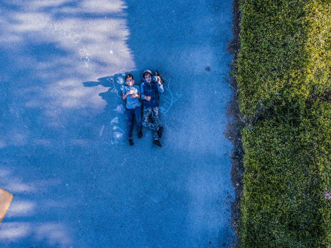 teens resting